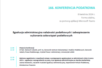 Program Konferencji 